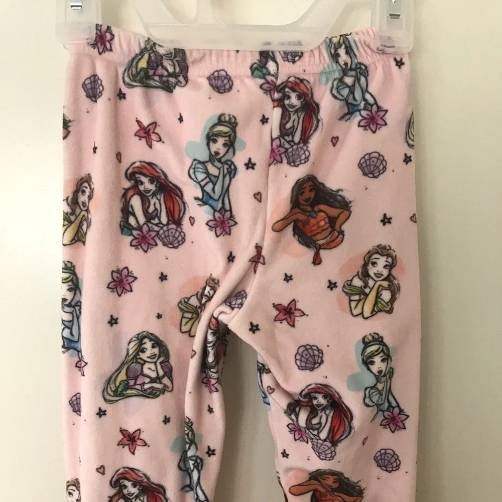 3/$15 Disney x George kids girls fleece pajama pants size 3-4 T